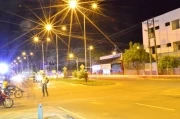 Puesta en servicio el alumbrado público en el sector de la avenida Rondón en Arauca.